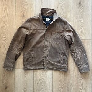 Flint & Tinder Waxed Trucker Jacket